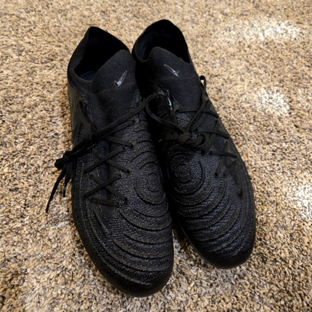 NEW Nike Phantom GX 2 Elite FG, Black/Deep Jungle, Mens Size 9.5 FJ2559-002